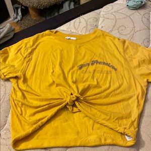 yellow san francisco shirt